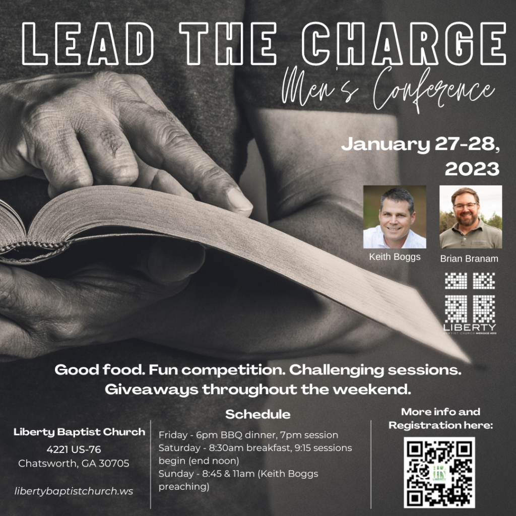 Lead the Charge Men's Conference with Keith Boggs